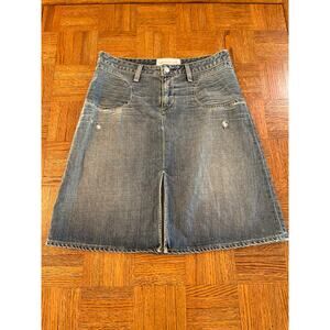 Paper denim & Cloth A Line denim skirt size 29